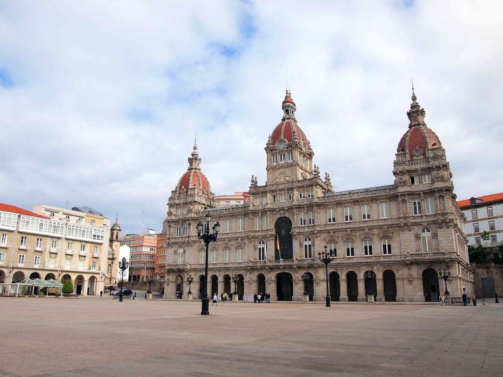 Hotel Santa Catalina By Bossh Hotels A Coruña Dış mekan fotoğraf
